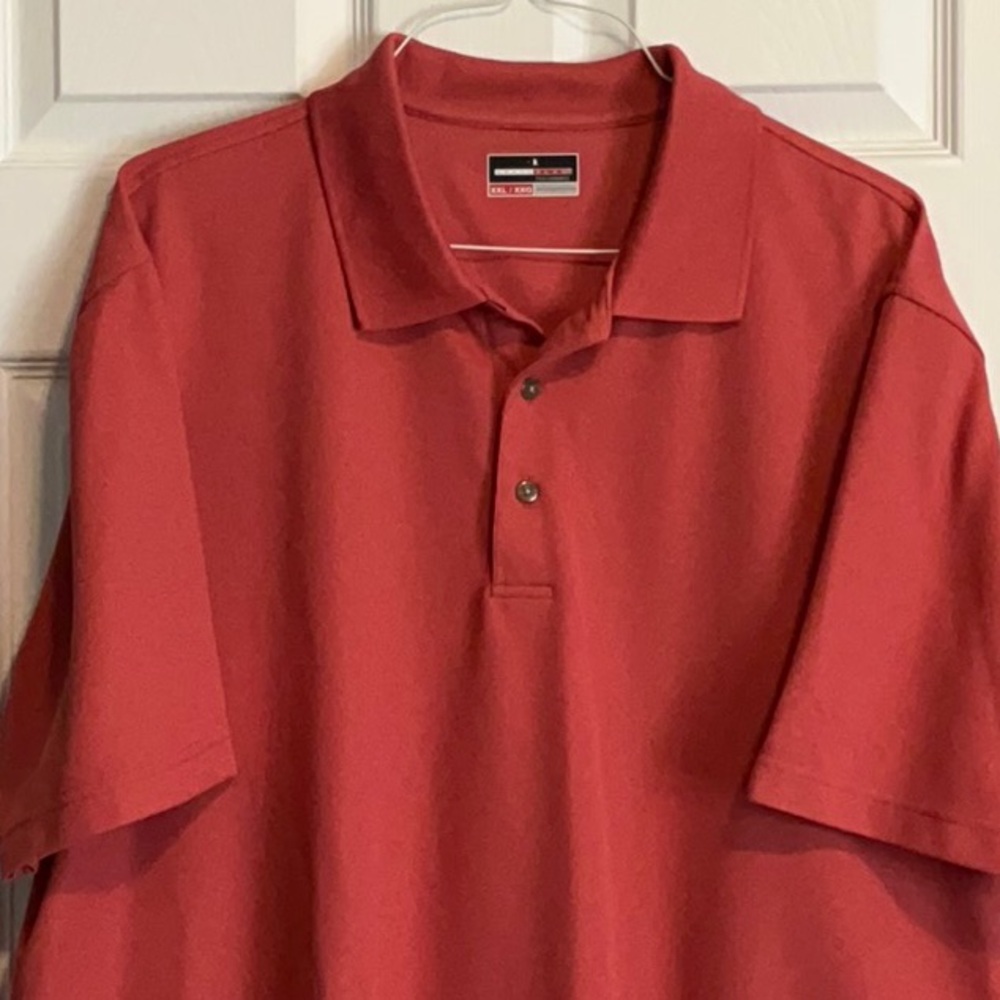 Grand Slam Red Polo Shirt Classic Design